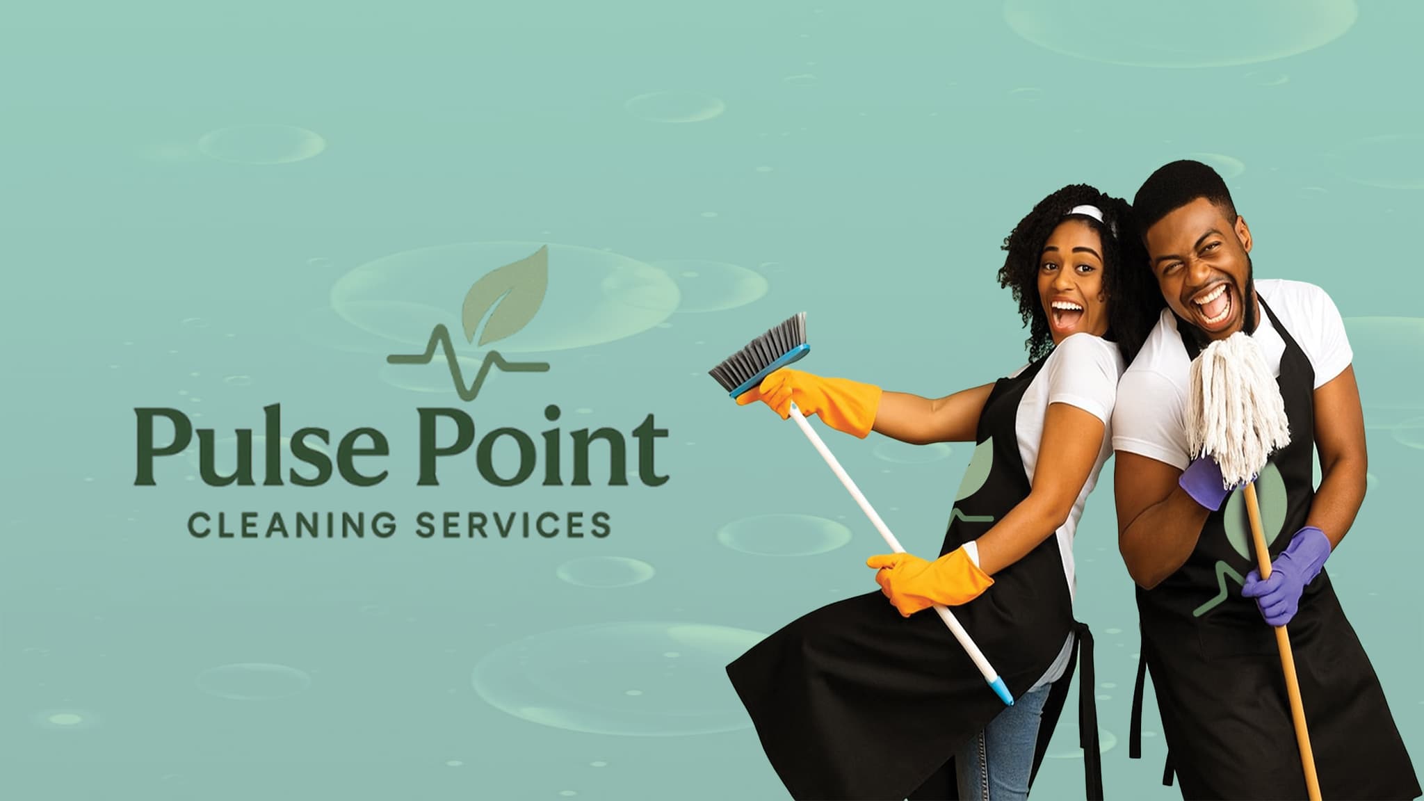 Brand Identity Design for Pulse Point — logo, stationary mockups